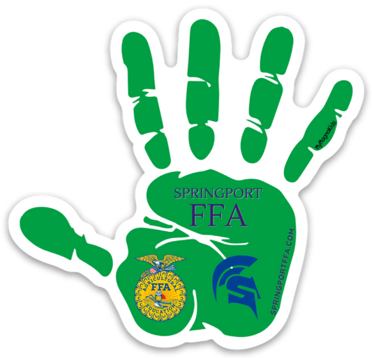 Springport FFA Greenhand Sticker