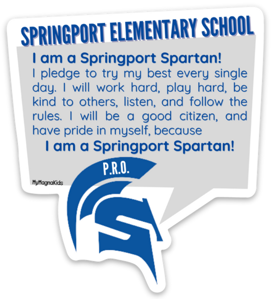 Springport Elementary PRO Sticker